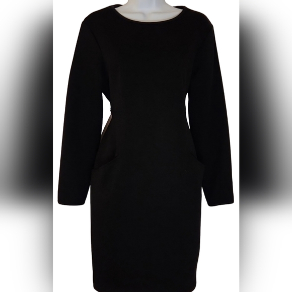 Max Studio Black Pocket Dress - Picture 1 of 4